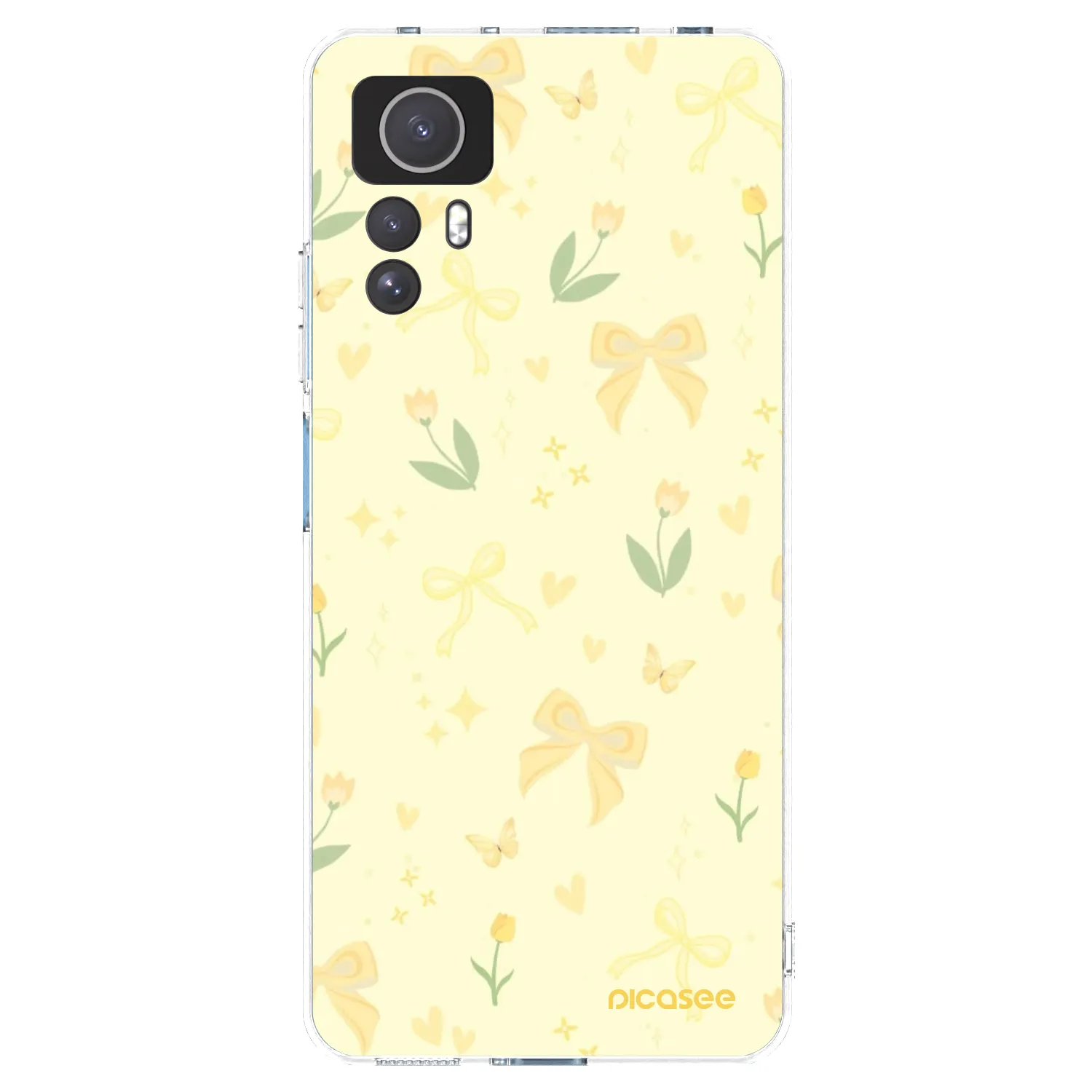 Picasee husă transparentă din silicon pentru Xiaomi Redmi Note 12S - Honey Blossom