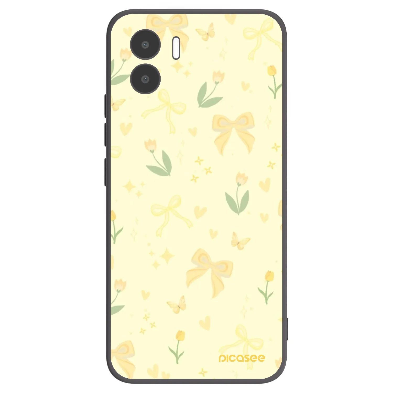Picasee husă neagră din silicon pentru Xiaomi Redmi A2 - Honey Blossom