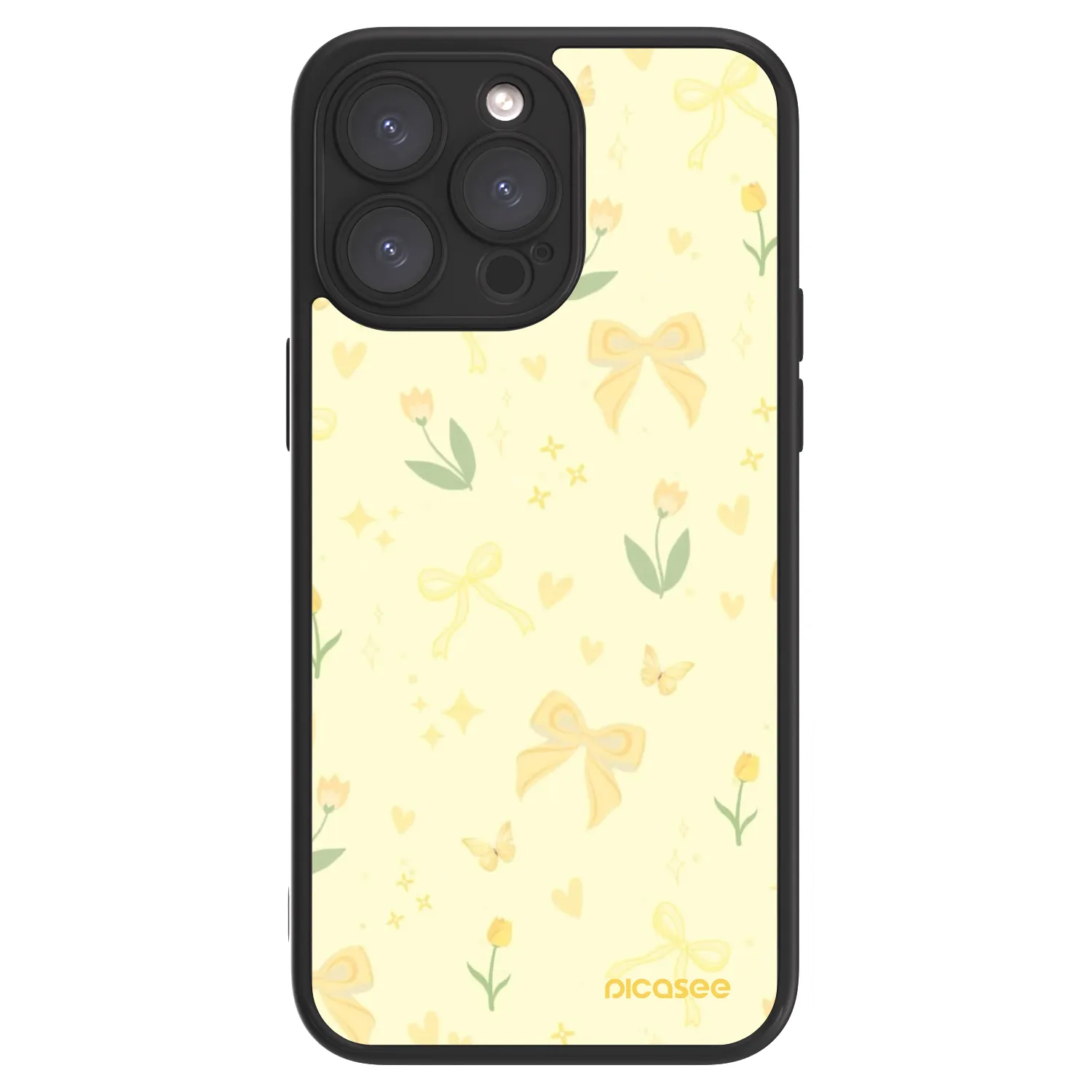 Picasee ULTIMATE CASE MagSafe pentru Apple iPhone 15 Pro Max - Honey Blossom