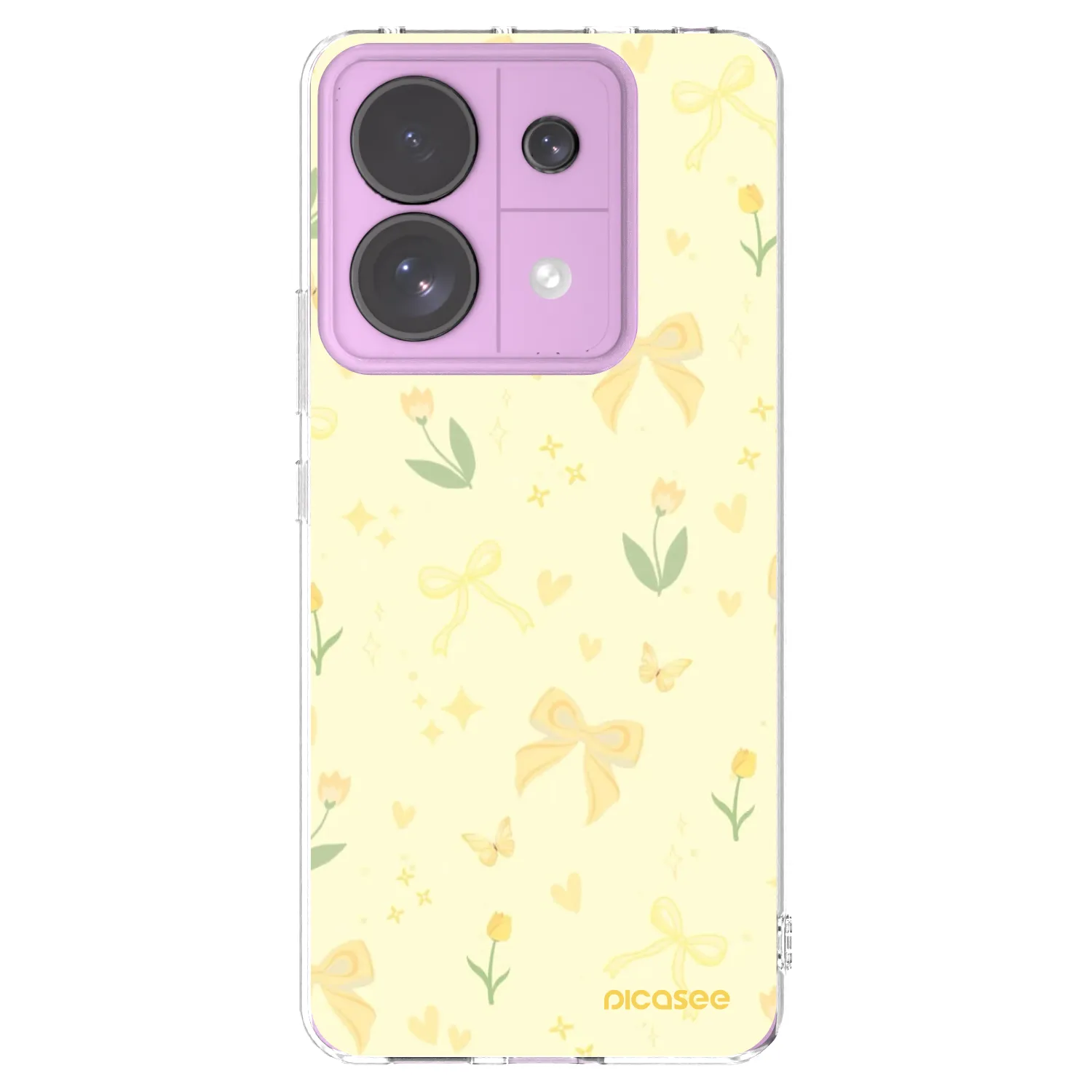 Picasee husă transparentă din silicon pentru Xiaomi Redmi Note 13 Pro 5G - Honey Blossom