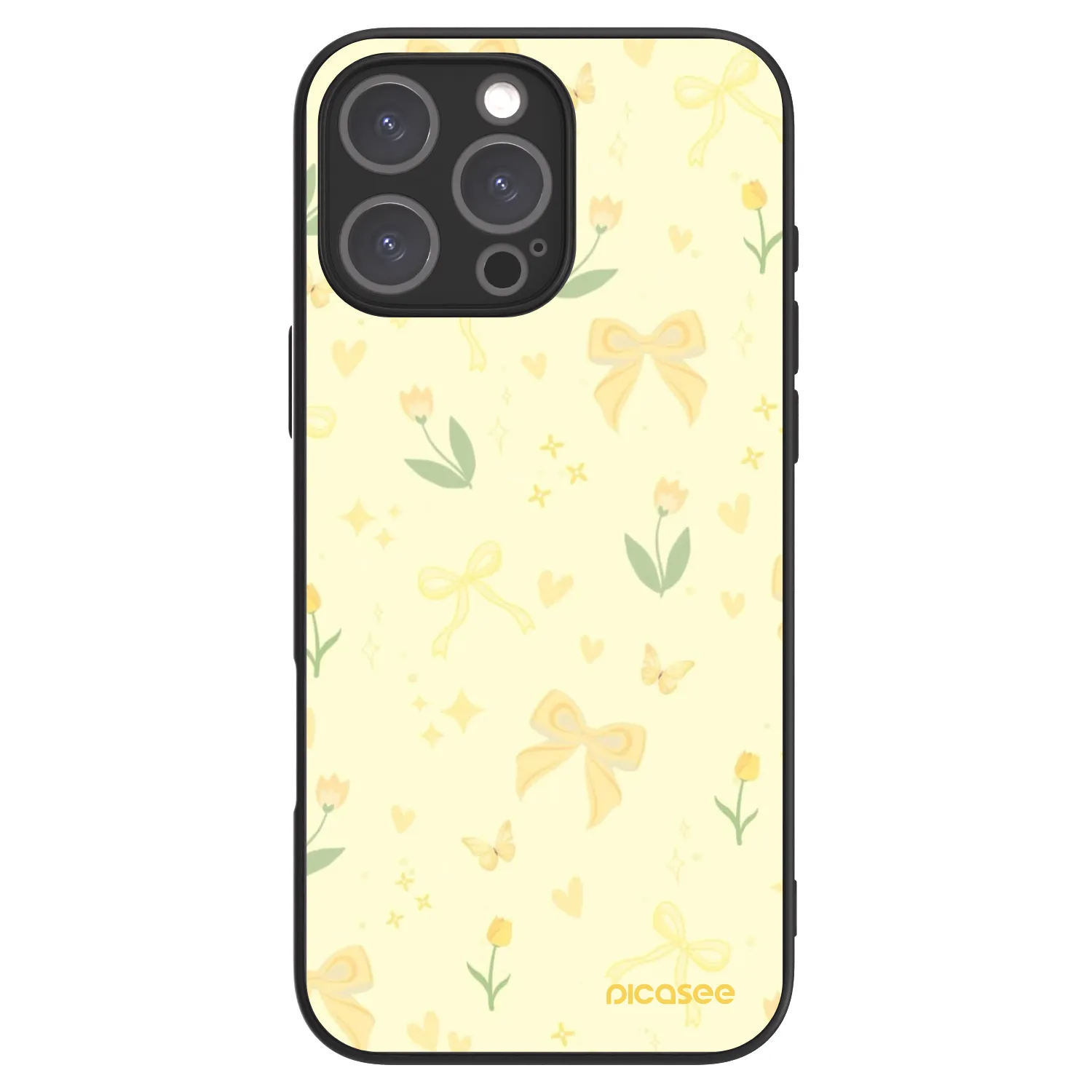 Picasee ULTIMATE CASE MagSafe pentru Apple iPhone 16 Pro Max - Honey Blossom