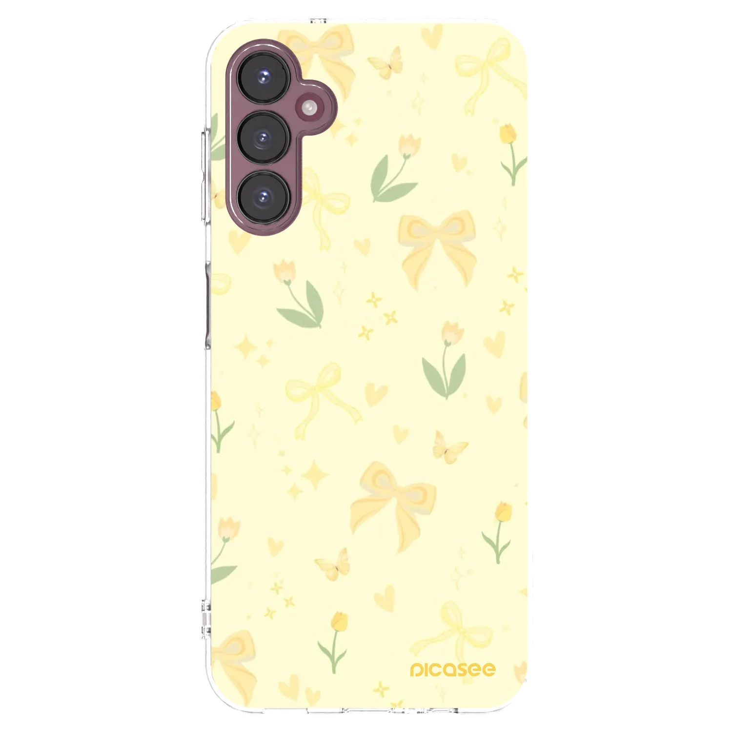 Picasee husă transparentă din silicon pentru Samsung Galaxy A05s A057G - Honey Blossom