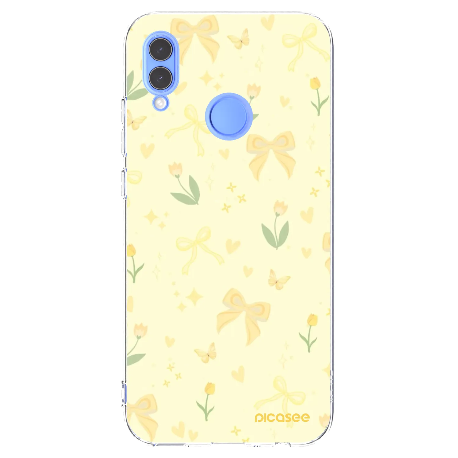 Picasee husă transparentă din silicon pentru Honor 10 Lite - Honey Blossom