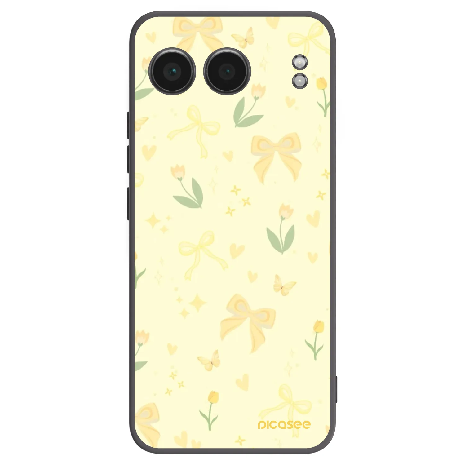 Picasee husă neagră din silicon pentru OnePlus Nord 4 - Honey Blossom