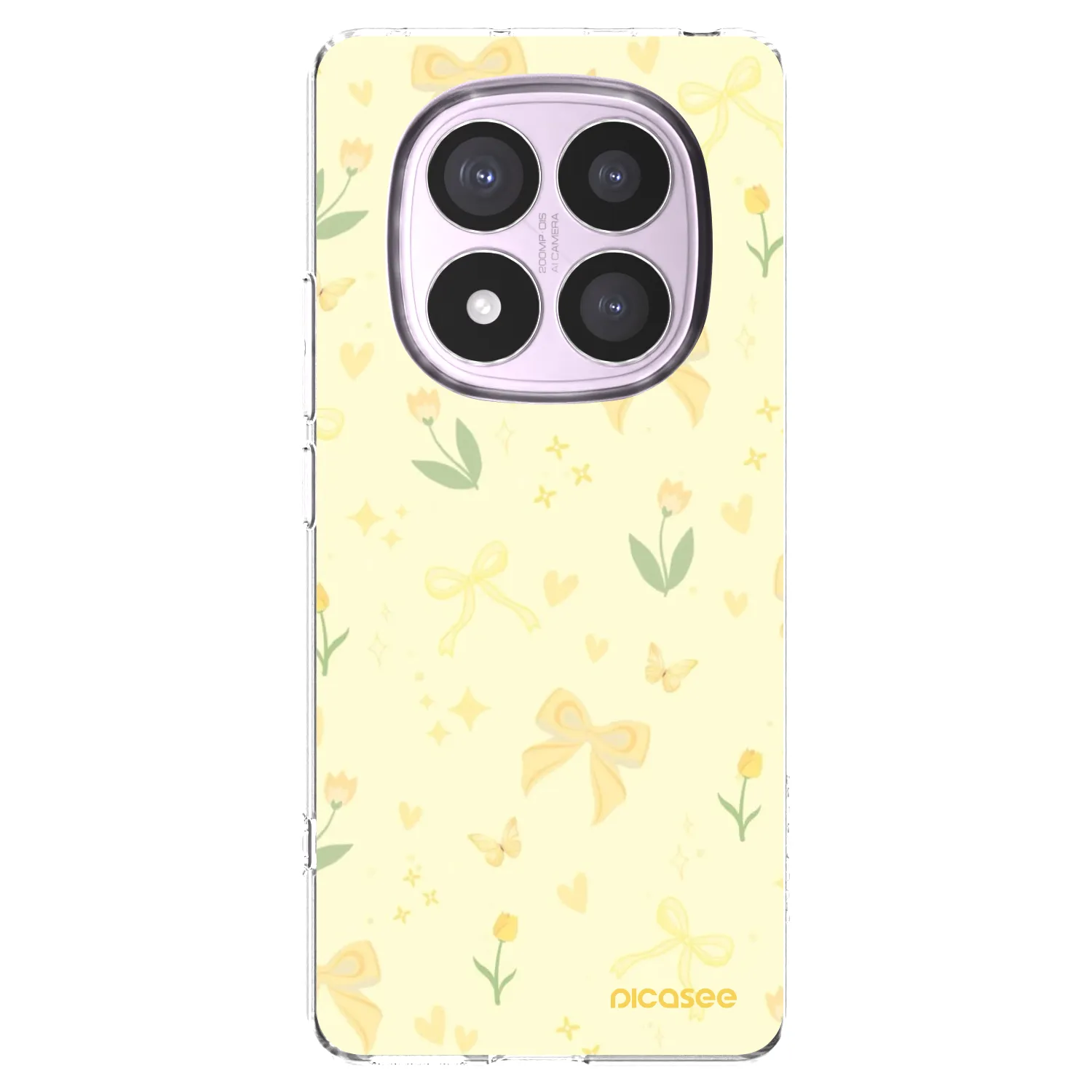 Picasee husă transparentă din silicon pentru Xiaomi Redmi Note 14 Pro 5G - Honey Blossom