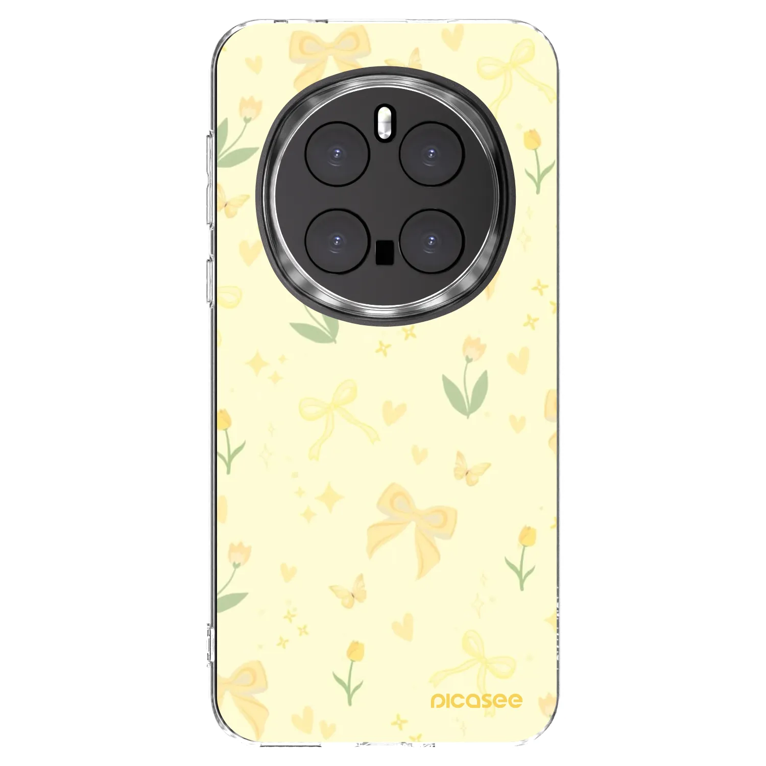 Picasee husă transparentă din silicon pentru Honor Magic7 Pro 5G - Honey Blossom