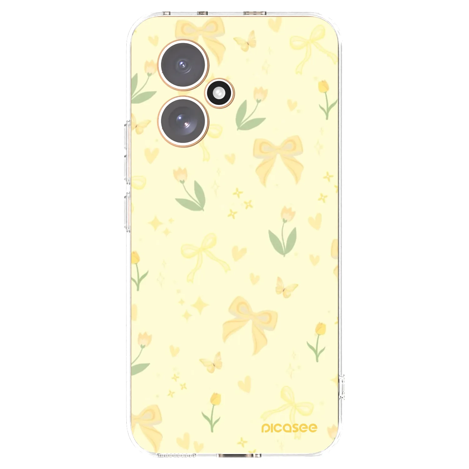 Picasee husă transparentă din silicon pentru Honor 400 5G - Honey Blossom