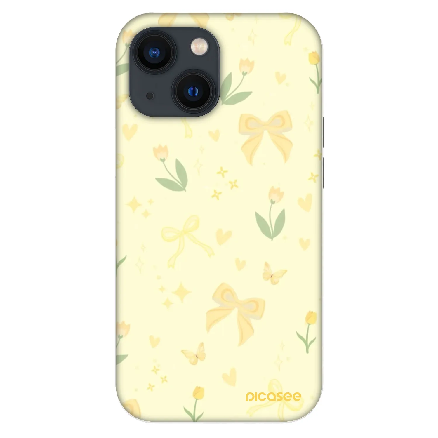 Picasee Fashion Case pentru Apple iPhone 13 mini - Honey Blossom