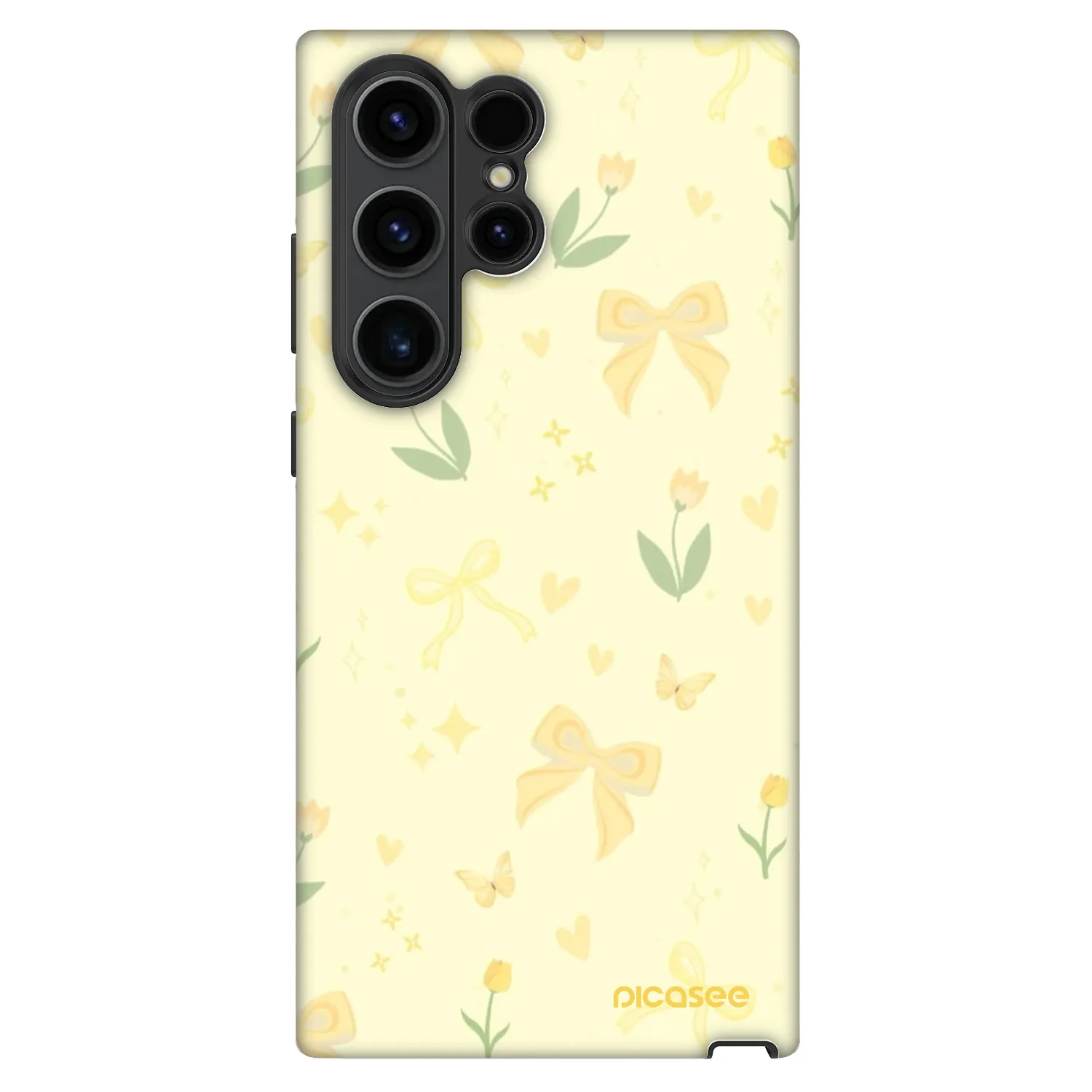 Picasee Fashion Case pentru Samsung Galaxy S23 Ultra 5G - Honey Blossom