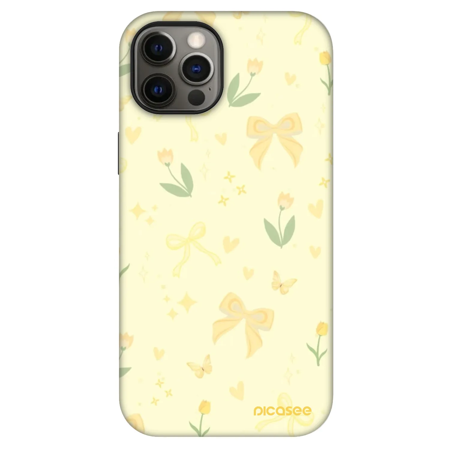 Picasee Fashion Case MagSafe pentru Apple iPhone 12 - Honey Blossom