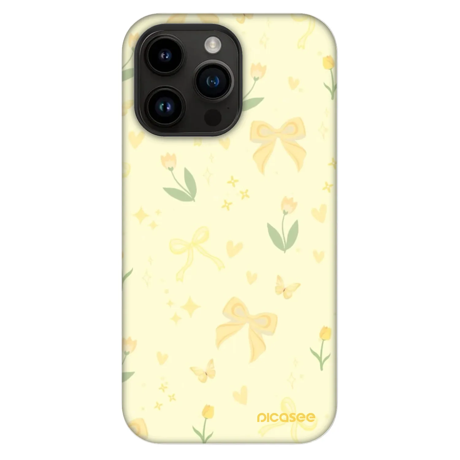 Picasee Fashion Case MagSafe pentru Apple iPhone 14 Pro Max - Honey Blossom