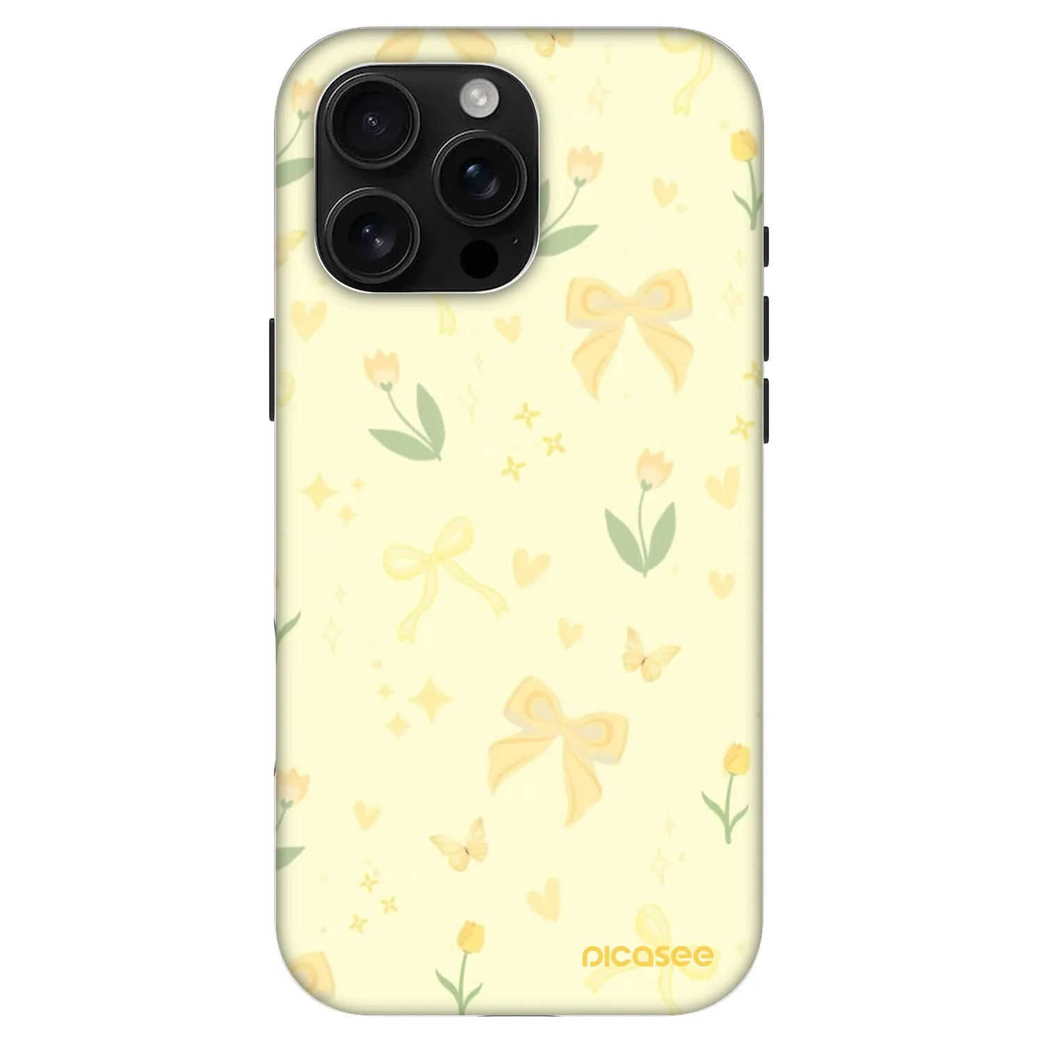 Picasee Fashion Case MagSafe pentru Apple iPhone 16 Pro Max - Honey Blossom