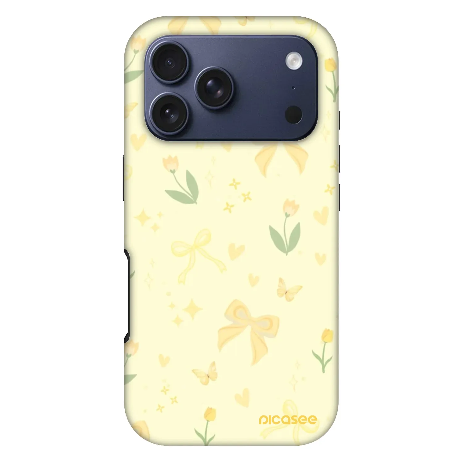 Picasee Fashion Case MagSafe pentru Apple iPhone 17 Pro - Honey Blossom
