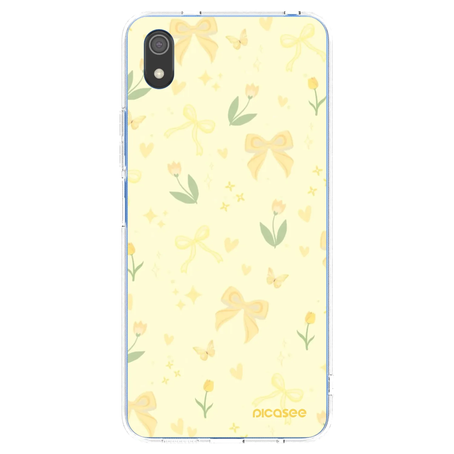 Picasee husă transparentă din silicon pentru Xiaomi Redmi 7A - Honey Blossom