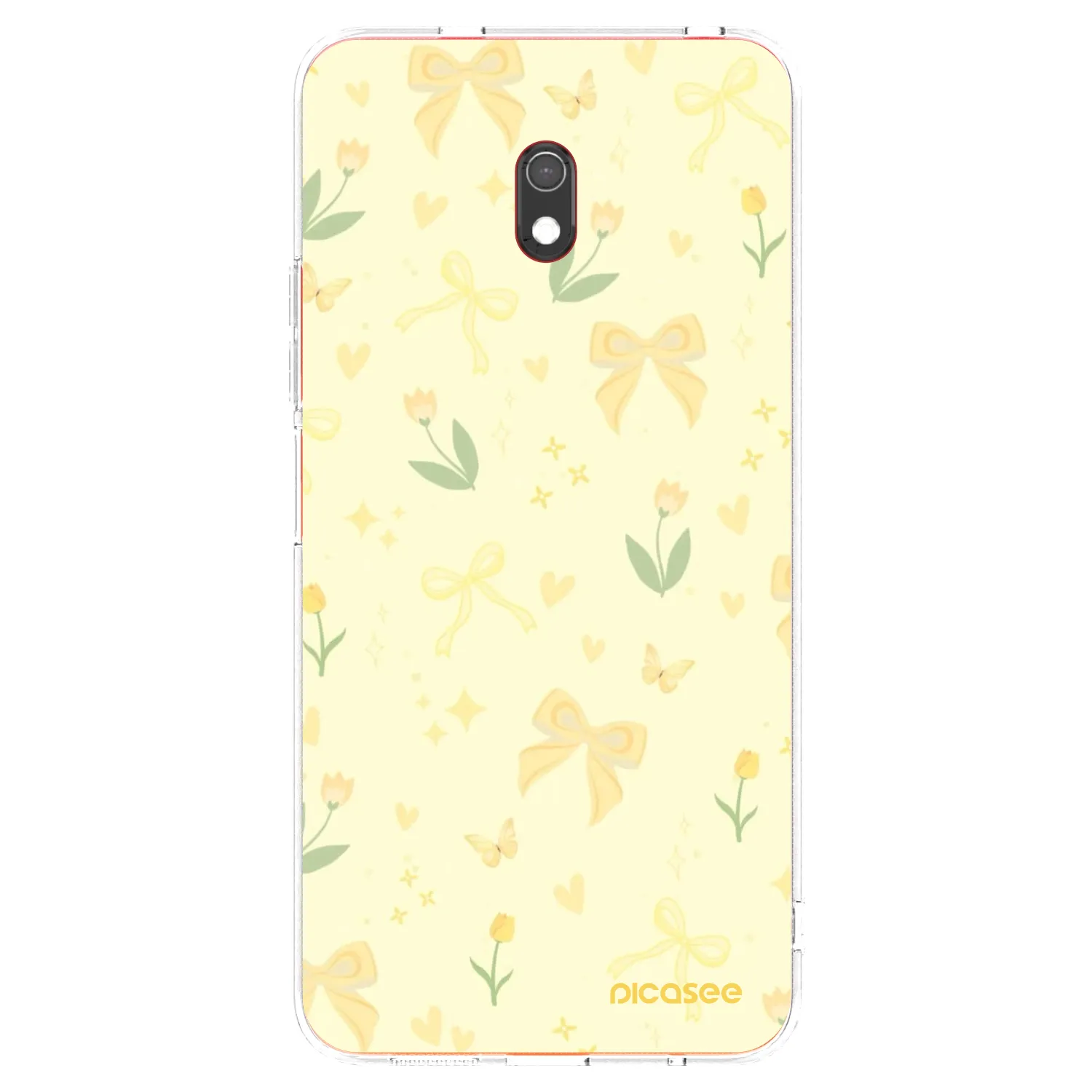 Picasee husă transparentă din silicon pentru Xiaomi Redmi 8A - Honey Blossom