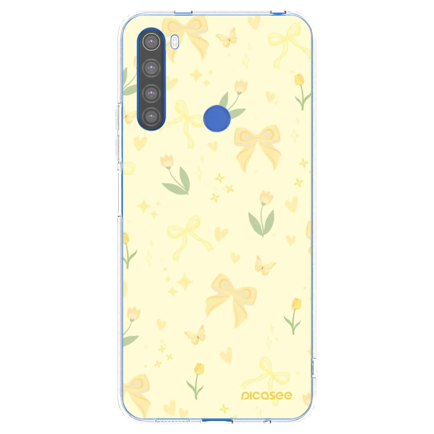 Picasee husă transparentă din silicon pentru Xiaomi Redmi Note 8T - Honey Blossom