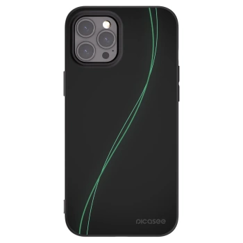 Picasee husă neagră din silicon pentru Apple iPhone 12 Pro Max - Be Different
