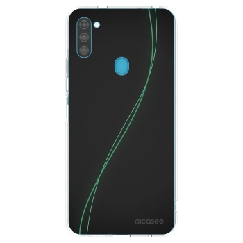 Picasee husă transparentă din silicon pentru Samsung Galaxy M11 - Be Different