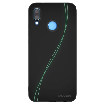 Picasee husă neagră din silicon pentru Huawei P20 Lite - Be Different