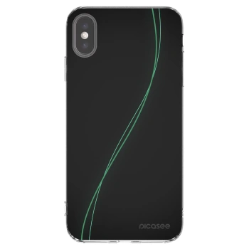 Picasee husă transparentă din silicon pentru Apple iPhone XS Max - Be Different