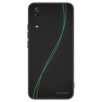 Picasee husă neagră din silicon pentru Vivo Y11s - Be Different