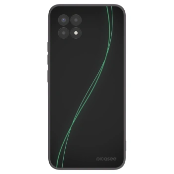 Picasee husă neagră din silicon pentru Realme 8i - Be Different