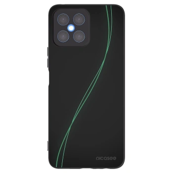 Picasee husă neagră din silicon pentru Honor X8 4G - Be Different