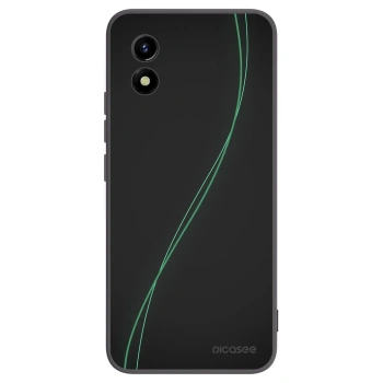 Picasee husă neagră din silicon pentru Vivo Y01 - Be Different