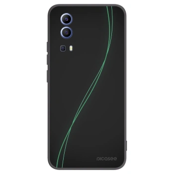 Picasee husă neagră din silicon pentru Vivo Y52 5G - Be Different