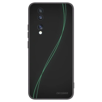 Picasee husă neagră din silicon pentru Honor 70 - Be Different