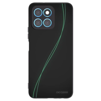 Picasee husă neagră din silicon pentru Honor X6 - Be Different