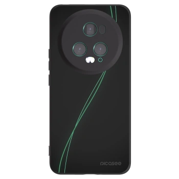 Picasee husă neagră din silicon pentru Honor Magic5 Pro - Be Different