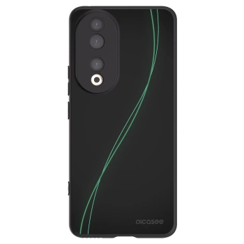 Picasee husă neagră din silicon pentru Honor 90 5G - Be Different