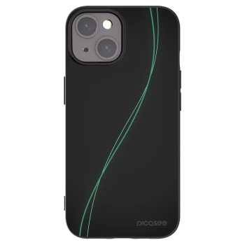 Picasee husă neagră din silicon pentru Apple iPhone 15 - Be Different