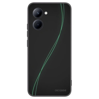 Picasee husă neagră din silicon pentru Realme C33 (2023) - Be Different