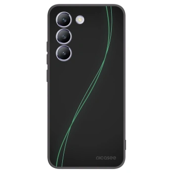 Picasee husă neagră din silicon pentru Vivo V40 SE 5G - Be Different