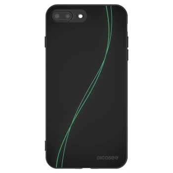Picasee husă neagră din silicon pentru Apple iPhone 8 Plus - Be Different