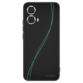 Picasee husă neagră din silicon pentru Motorola Moto G85 - Be Different