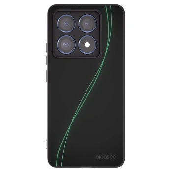 Picasee husă neagră din silicon pentru Xiaomi 14T Pro - Be Different