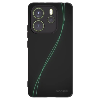 Picasee husă neagră din silicon pentru Xiaomi Redmi Note 14 4G - Be Different
