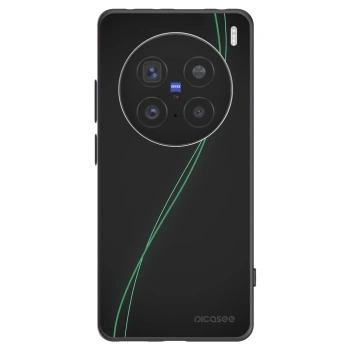 Picasee husă neagră din silicon pentru Vivo X200 Pro - Be Different