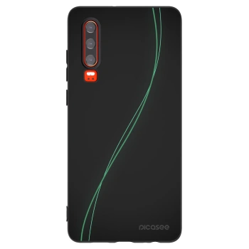 Picasee husă neagră din silicon pentru Huawei P30 - Be Different