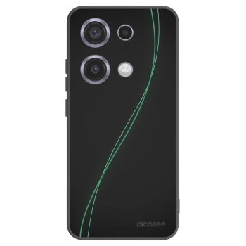Picasee husă neagră din silicon pentru Xiaomi Redmi Note 14S - Be Different