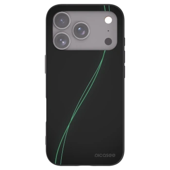Picasee husă neagră din silicon pentru Apple iPhone 17 Pro - Be Different