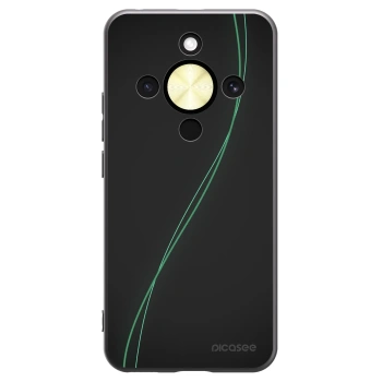 Picasee husă neagră din silicon pentru Honor Magic8 Lite 5G - Be Different