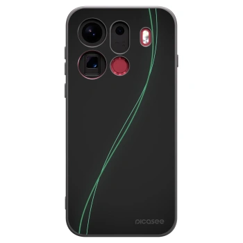 Picasee husă neagră din silicon pentru OPPO Find X9 Pro - Be Different