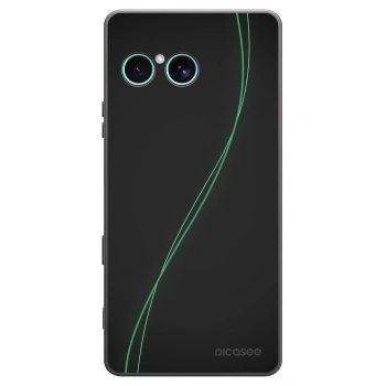 Picasee husă neagră din silicon pentru Sony Xperia 10 VII - Be Different
