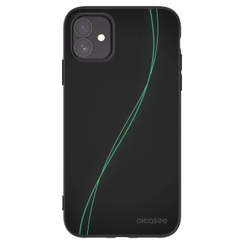 Picasee husă neagră din silicon pentru Apple iPhone 11 - Be Different