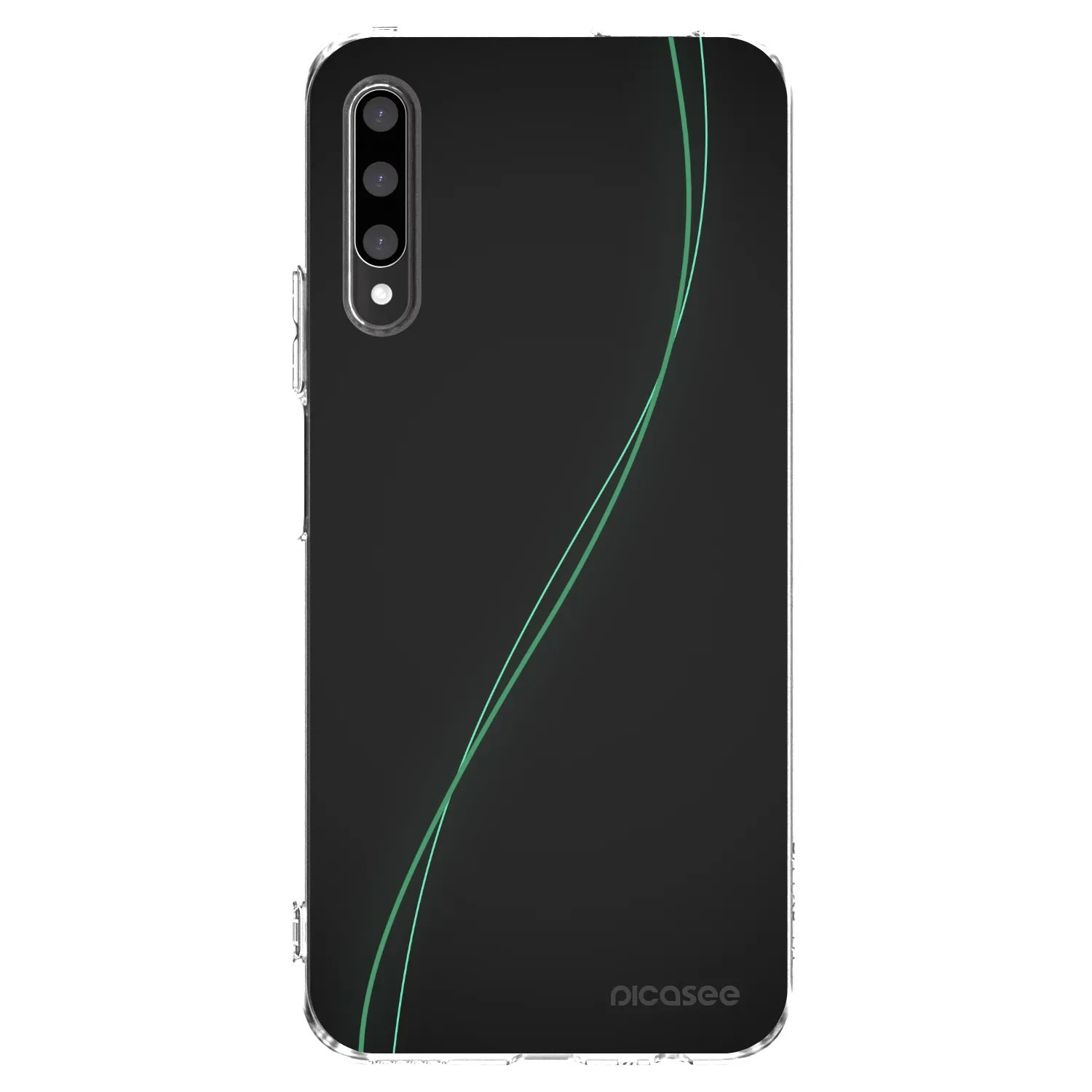 Picasee husă transparentă din silicon pentru Honor 9X Pro - Be Different