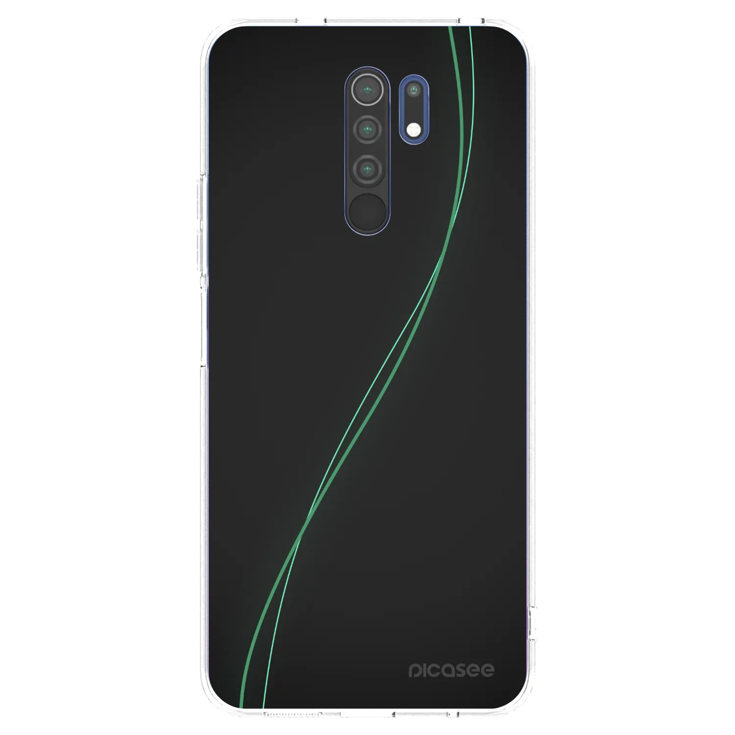 Picasee husă transparentă din silicon pentru Xiaomi Redmi 9 - Be Different